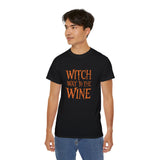 Witch Way To The Wine Halloween Costumes Shirt | Happy Halloween Gifts | Scary Halloween Merchandise | Spooky Halloween Unisex T-Shirt Witch Way To The Wine Halloween Costumes Shirt | Happy Halloween Gifts | Scary Halloween Merchandise | Spooky Halloween Unisex T-Shirt