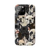 Premium French Bulldogs iPhone Case | Cute Frenchie Gifts Slim Phone Cases Premium French Bulldogs iPhone Case | Cute Frenchie Gifts Slim Phone Cases