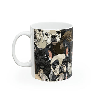 French Bulldog Mug | Frenchie Coffee Mug | Cute French Bulldog Gifts | Funny Frenchie Presents | French Bulldog Mug 11oz