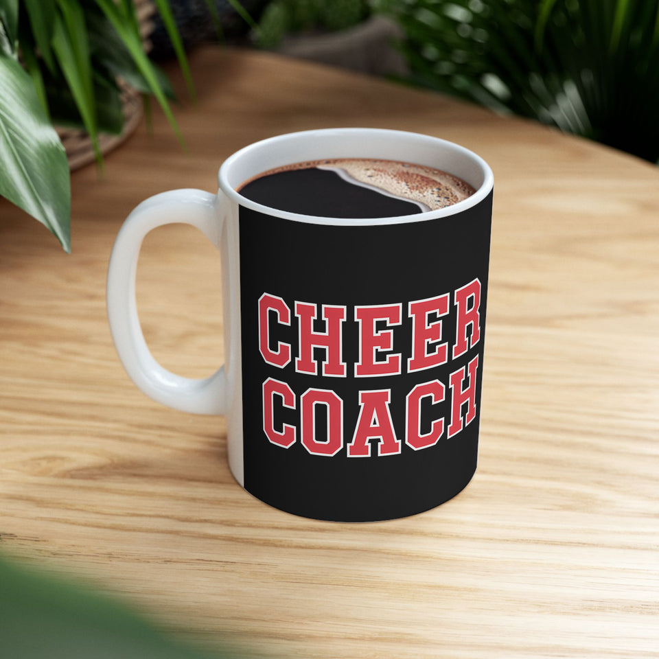 Cheer Coach Cheerleading Coach Ceramic Mug | Cheerleading Coach Gifts (11oz)