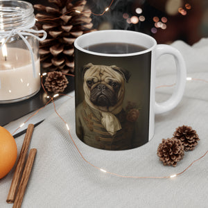 Classical Painting Pug Mug | Pug Coffee Mug | Pug Dog Gifts | Pug Presents | Pug Mug 11oz Classical Painting Pug Mug | Pug Coffee Mug | Pug Dog Gifts | Pug Presents | Pug Mug 11oz