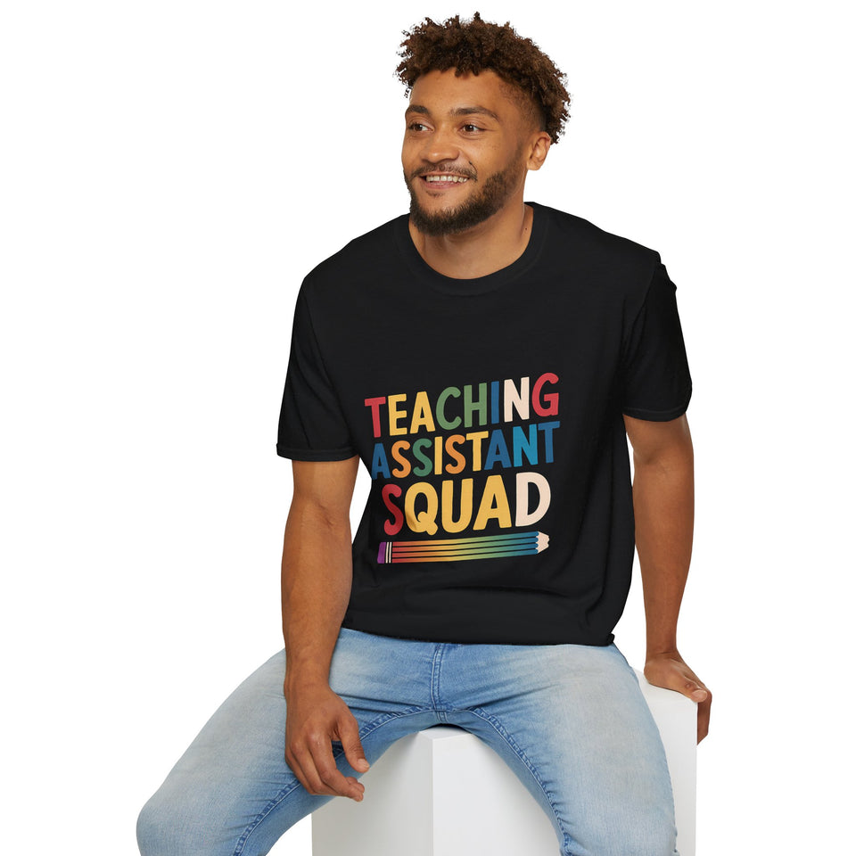 Teaching Assistant Squad Shirt | Teaching Assistant Gift | Unisex Teaching Assistant T Shirt 3