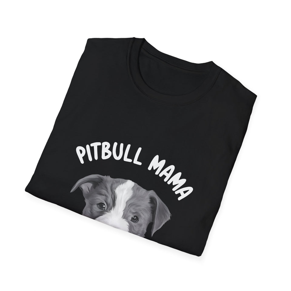 Pitbull Mama Shirt | Pitbull Dog Gift | Unisex Pitbulls Dogs T Shirt