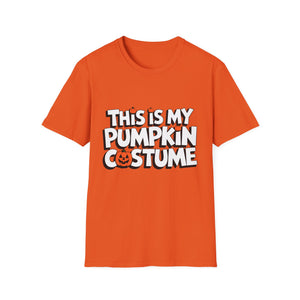 This Is My Pumpkin Costume | Funny Pumpkin Halloween Costume Unisex Softstyle T-Shirt This Is My Pumpkin Costume | Funny Pumpkin Halloween Costume Unisex Softstyle T-Shirt