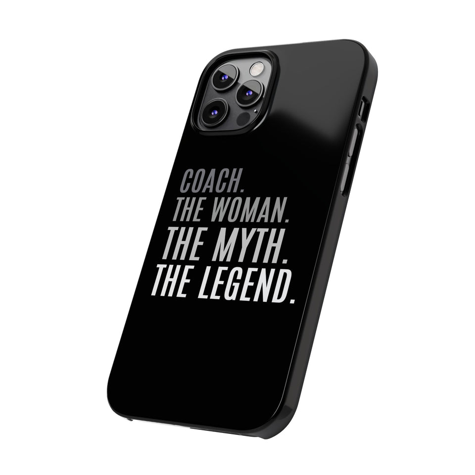 Premium Coach The Woman The Myth The Legend iPhone Case | Coach Gifts Slim Phone Cases