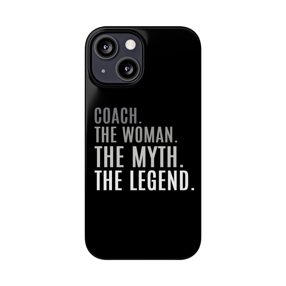 Premium Coach The Woman The Myth The Legend iPhone Case | Coach Gifts Slim Phone Cases