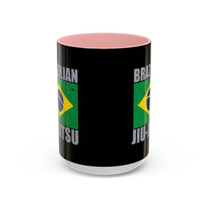 Brazilian Jiu Jitsu Flag 2 | BJJ Accent Coffee Mug Brazilian Jiu Jitsu Flag 2 | BJJ Accent Coffee Mug