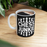 Chess Junkie Mug | Chess Gift | Chess Coffee Mug | Chess Gift Ideas Mug 11oz Chess Junkie Mug | Chess Gift | Chess Coffee Mug | Chess Gift Ideas Mug 11oz