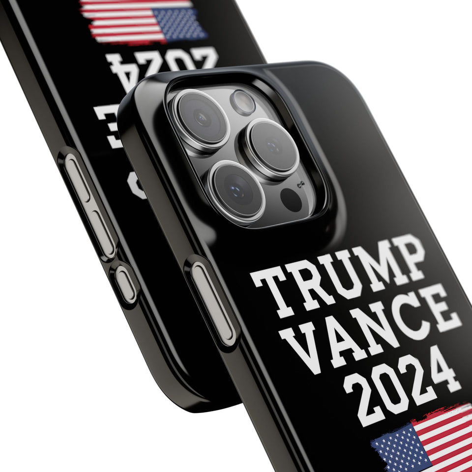 Premium Trump Vance 2024 iPhone Case | Donald Trump Gifts Slim Phone Cases