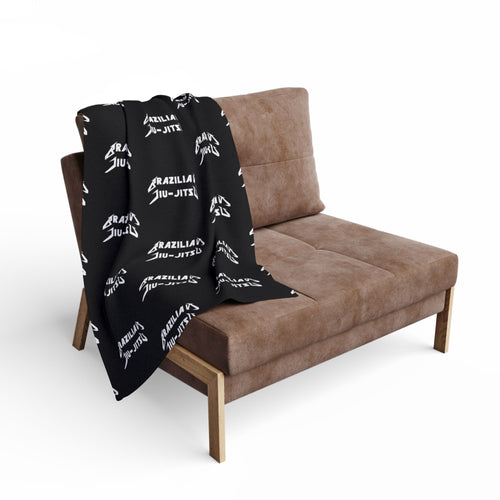 Brazilian Jiu Jitsu Blanket | Metal BJJ Arctic Fleece Blanket