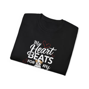 My Heart Beats For My Shih Tzu Shirt | Shih Tzu Gift | Shih Tzu Merchandise | Shih Tzu Gifts | Shih Tzu Presents Unisex T-Shirt My Heart Beats For My Shih Tzu Shirt | Shih Tzu Gift | Shih Tzu Merchandise | Shih Tzu Gifts | Shih Tzu Presents Unisex T-Shirt