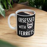 Adore Ferrets Mug | Ferret Coffee Mug | Cute Ferret Lover Coffee Mug 11oz Adore Ferrets Mug | Ferret Coffee Mug | Cute Ferret Lover Coffee Mug 11oz