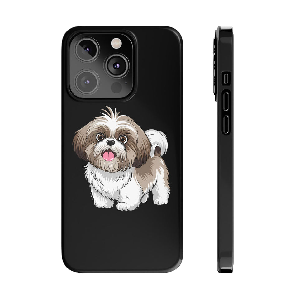 Premium Shih Tzu iPhone Case | Cute Shih Tzu Gifts Slim Phone Cases