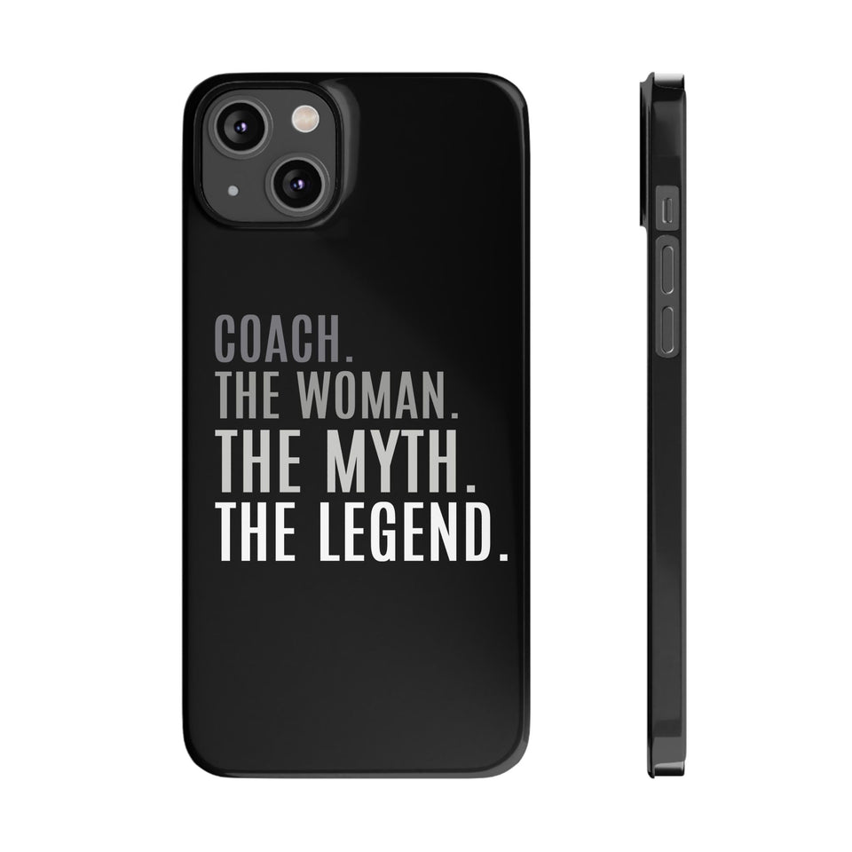 Premium Coach The Woman The Myth The Legend iPhone Case | Coach Gifts Slim Phone Cases