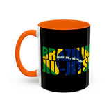 Brazilian Jiu Jitsu Flag 3 | BJJ Accent Coffee Mug Brazilian Jiu Jitsu Flag 3 | BJJ Accent Coffee Mug