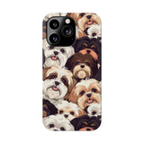 Premium Group of Shih Tzu iPhone Case | Cute Shih Tzu Gifts Slim Phone Cases Premium Group of Shih Tzu iPhone Case | Cute Shih Tzu Gifts Slim Phone Cases