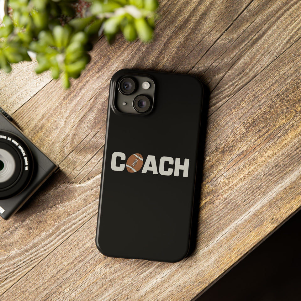 Premium Football Coach iPhone Case | Football Coach Gifts Slim Phone Cases