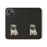 Pug iPhone & Samsung Wallet Phone Case | Pug Flip Cases Pug iPhone & Samsung Wallet Phone Case | Pug Flip Cases