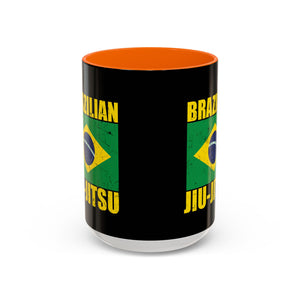 Brazilian Jiu Jitsu Flag | BJJ Accent Coffee Mug Brazilian Jiu Jitsu Flag | BJJ Accent Coffee Mug