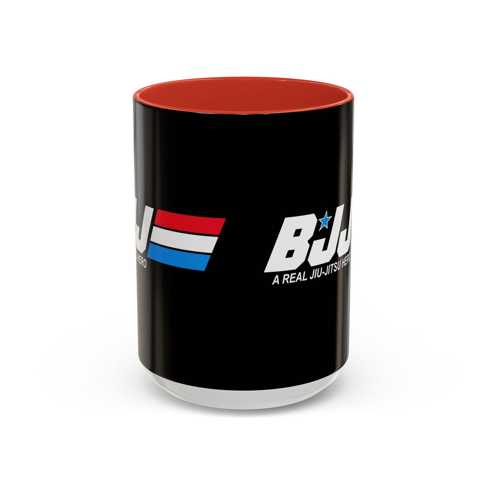 Brazilian Jiu Jitsu A Real Jiu-Jitsu Hero | BJJ Accent Coffee Mug