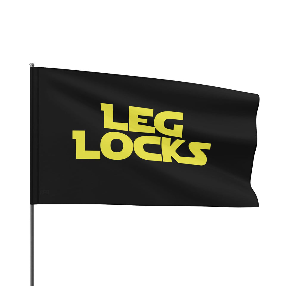 Brazilian Jiu Jitsu Leg Locks Flag Banner | BJJ Flag