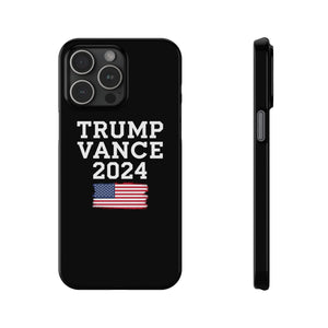 Premium Trump Vance 2024 iPhone Case | Donald Trump Gifts Slim Phone Cases Premium Trump Vance 2024 iPhone Case | Donald Trump Gifts Slim Phone Cases