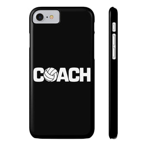 Premium Volleyball Coach iPhone Case | Volleyball Coach Gifts Slim Phone Cases Premium Volleyball Coach iPhone Case | Volleyball Coach Gifts Slim Phone Cases