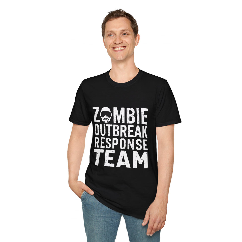 Zombie Outbreak Response Team Shirt | Zombie Apocalypse Halloween Gift | Unisex Zombie Apocalypse Halloween T Shirt