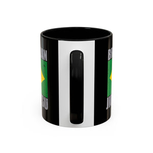 Brazilian Jiu Jitsu Flag 2 | BJJ Accent Coffee Mug Brazilian Jiu Jitsu Flag 2 | BJJ Accent Coffee Mug