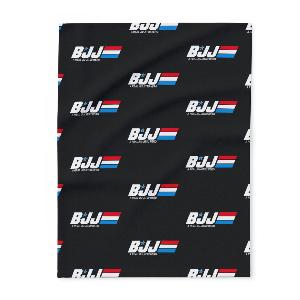 Brazilian Jiu Jitsu Blanket | A Real Jiu-Jitsu Hero BJJ Arctic Fleece Blanket