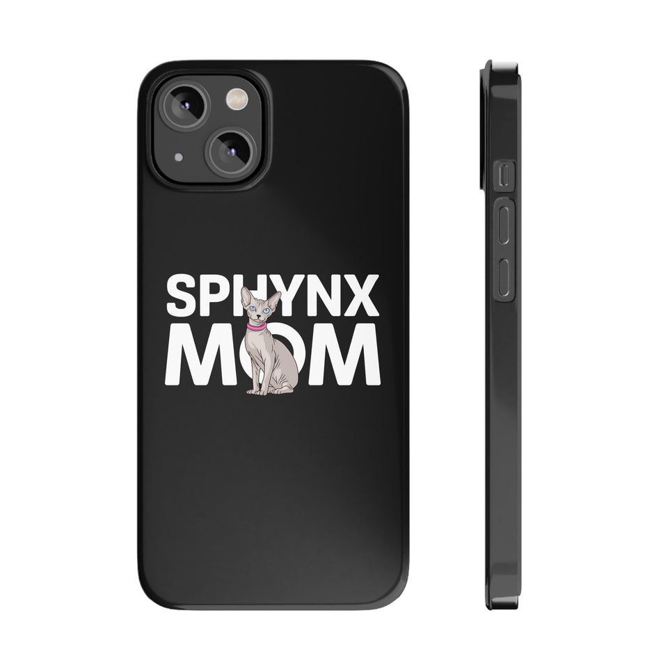 Premium Sphynx Mom iPhone Case | Sphynx Mom Gifts Slim Phone Cases