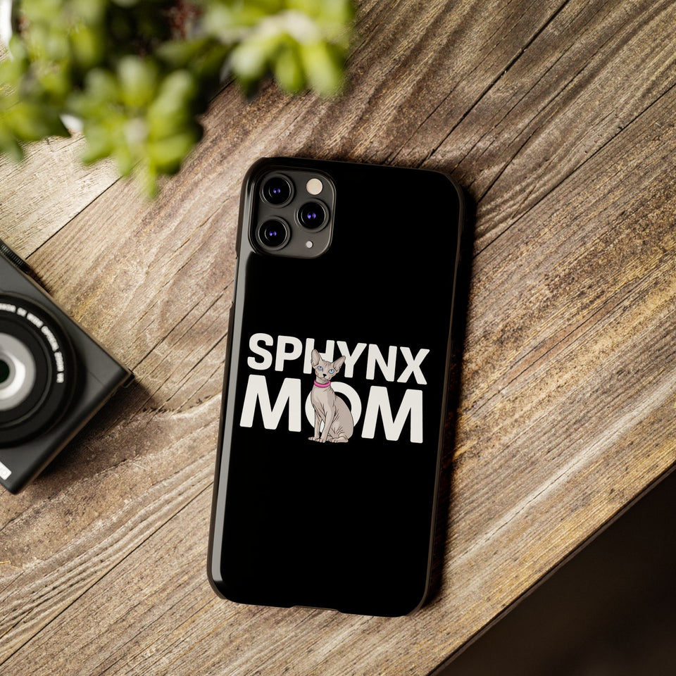 Premium Sphynx Mom iPhone Case | Sphynx Mom Gifts Slim Phone Cases