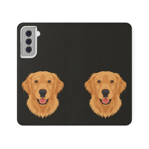 Golden Retriever iPhone & Samsung Galaxy Wallet Phone Case | Golden Retriever Flip Case Golden Retriever iPhone & Samsung Galaxy Wallet Phone Case | Golden Retriever Flip Case