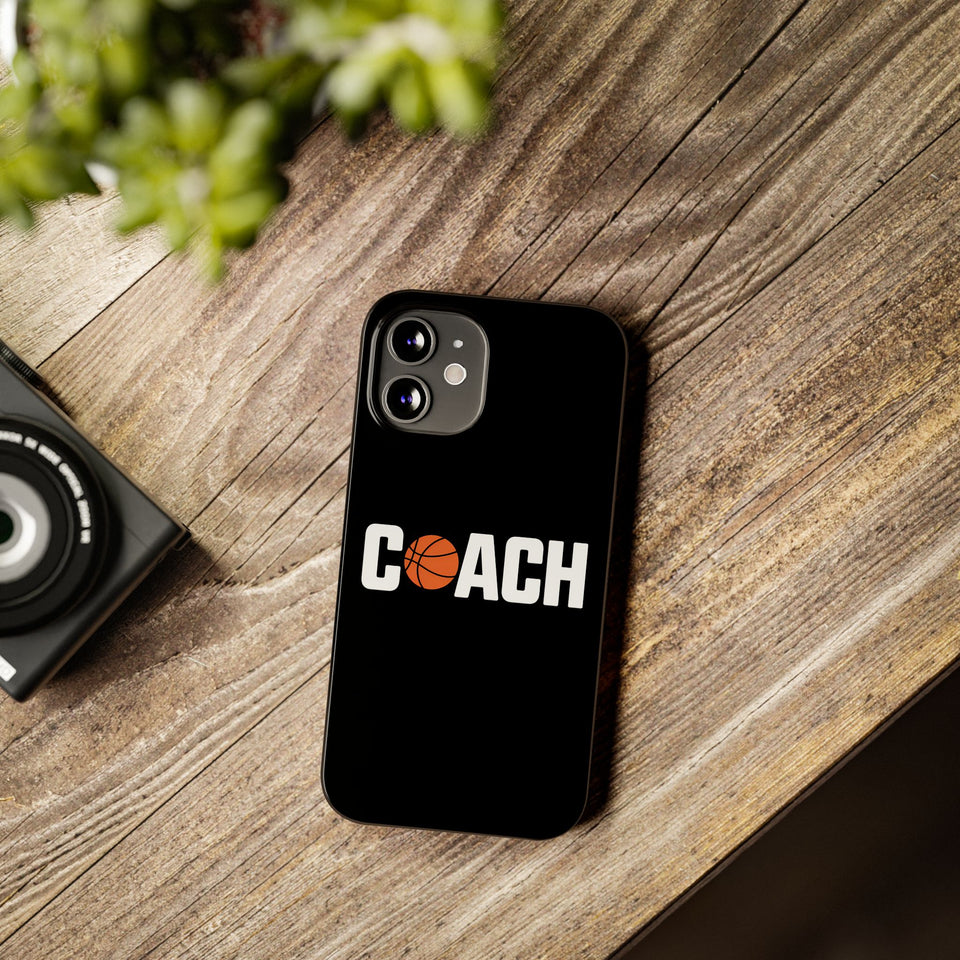 Premium Basketball Coach iPhone Case | Basketball Coach Gifts Slim Phone Cases