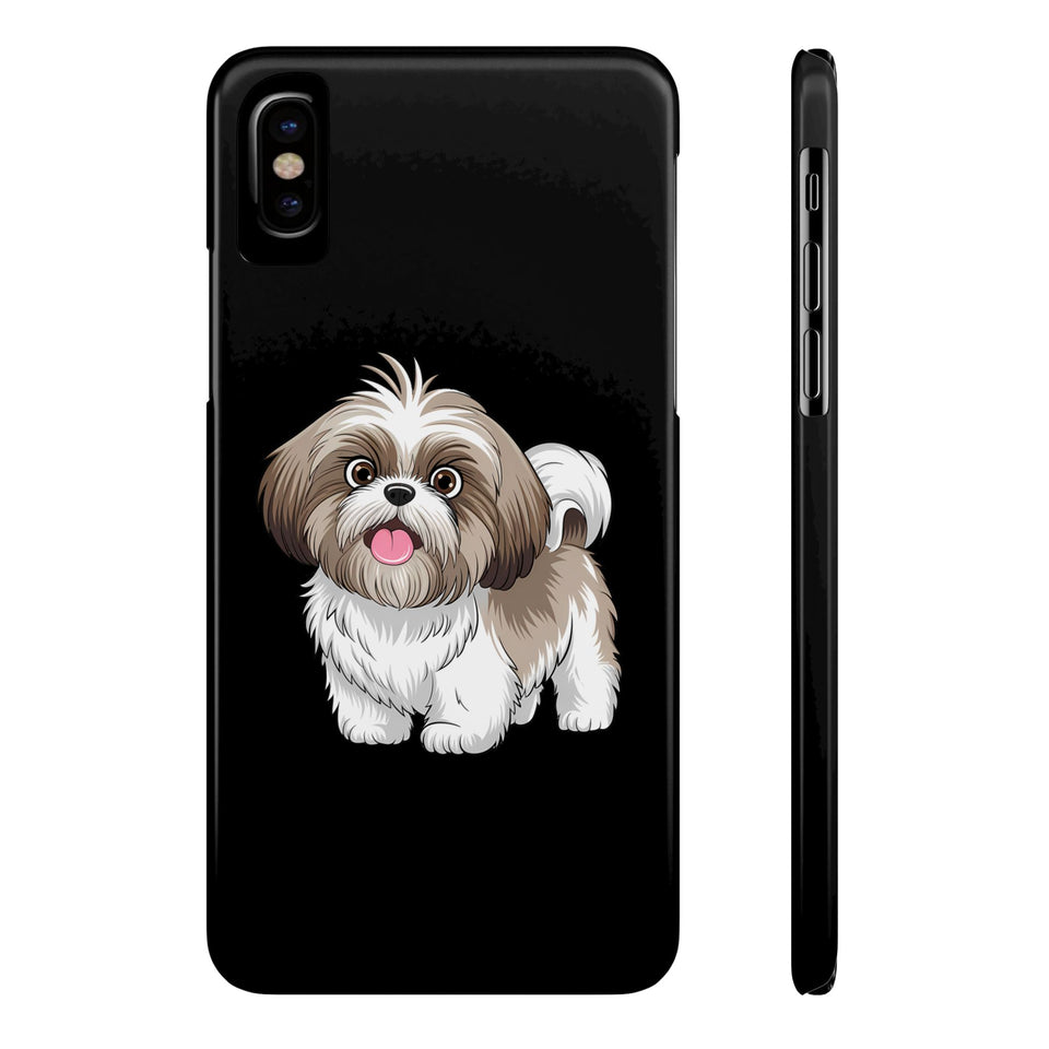 Premium Shih Tzu iPhone Case | Cute Shih Tzu Gifts Slim Phone Cases