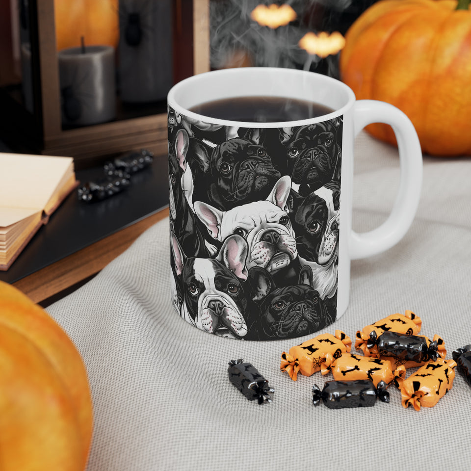 French Bulldog Mug | Frenchie Coffee Mug | Cute French Bulldog Gifts | Funny Frenchie Presents | French Bulldog Mug 2 11oz