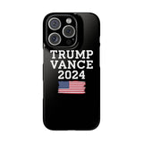 Premium Trump Vance 2024 iPhone Case | Donald Trump Gifts Slim Phone Cases Premium Trump Vance 2024 iPhone Case | Donald Trump Gifts Slim Phone Cases