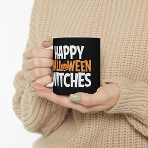 Happy Halloween Witches Mug | Witch Halloween Coffee Mug | Cute Halloween Coffee Mug 11oz Happy Halloween Witches Mug | Witch Halloween Coffee Mug | Cute Halloween Coffee Mug 11oz