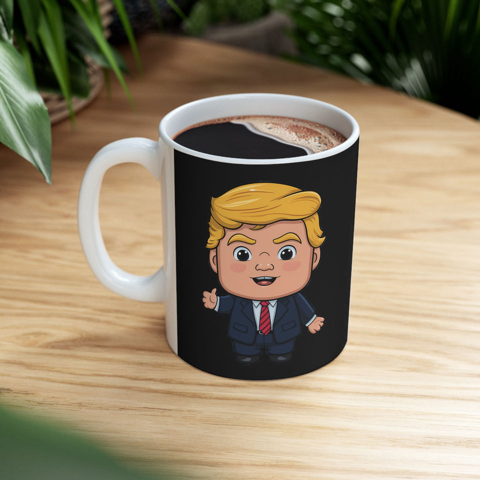 Little Donald Trump Mug | Trump 2024 Coffee Mug | Donald Trump Coffee Mug 11oz