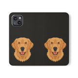 Golden Retriever iPhone & Samsung Galaxy Wallet Phone Case | Golden Retriever Flip Case Golden Retriever iPhone & Samsung Galaxy Wallet Phone Case | Golden Retriever Flip Case