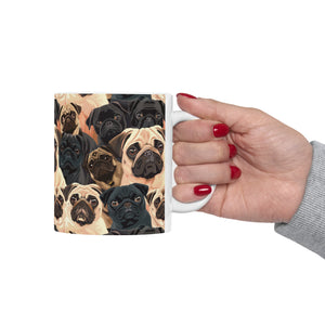 Pug Mug | Pug Coffee Mug | Cute Pug Dog Gifts | Funny Pug Presents | Pug Mug 11oz Pug Mug | Pug Coffee Mug | Cute Pug Dog Gifts | Funny Pug Presents | Pug Mug 11oz