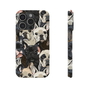 Premium French Bulldogs iPhone Case | Cute Frenchie Gifts Slim Phone Cases Premium French Bulldogs iPhone Case | Cute Frenchie Gifts Slim Phone Cases