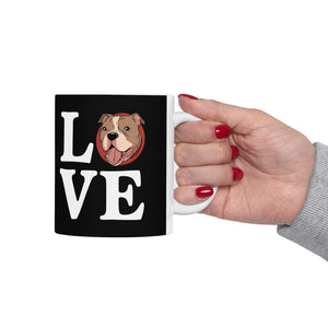 Sweet Love Pitbulls Mug | Pitbull Coffee Mug | Cute Pitbull Coffee Mug 11oz Sweet Love Pitbulls Mug | Pitbull Coffee Mug | Cute Pitbull Coffee Mug 11oz