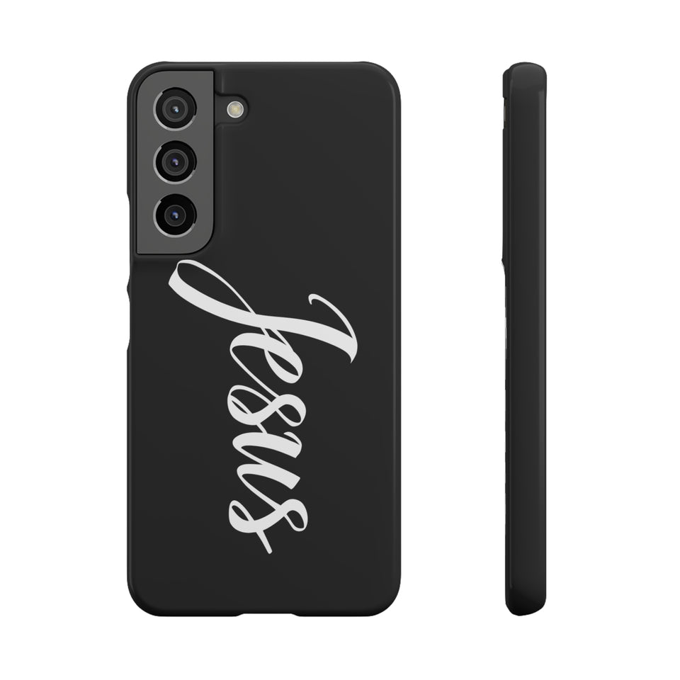 Faith In Jesus iPhone Christian Religion Phone Case | Faith Cross Phone Case | Jesus Christian Cross iPhone & Samsung Galaxy Snap Cases