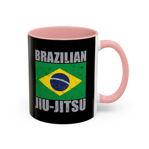 Brazilian Jiu Jitsu Flag 2 | BJJ Accent Coffee Mug Brazilian Jiu Jitsu Flag 2 | BJJ Accent Coffee Mug