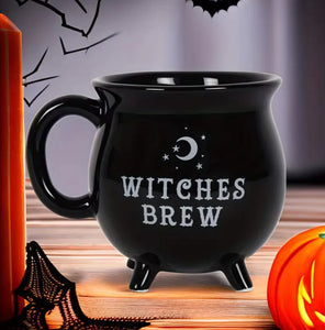 Witches Brew Spooky Enchanting Ceramic Witch Coffee Mug for Halloween Witches Brew Spooky Enchanting Ceramic Witch Coffee Mug for Halloween