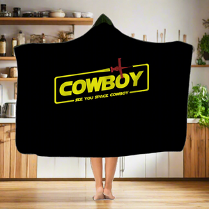 See You Space Cowboy Classic Adult Hooded Blanket | See You Space Cowboy Hooded Blanket | Science Fiction Anime Hooded Blanket