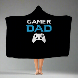 Gamer Dad Classic Adult Hooded Blanket