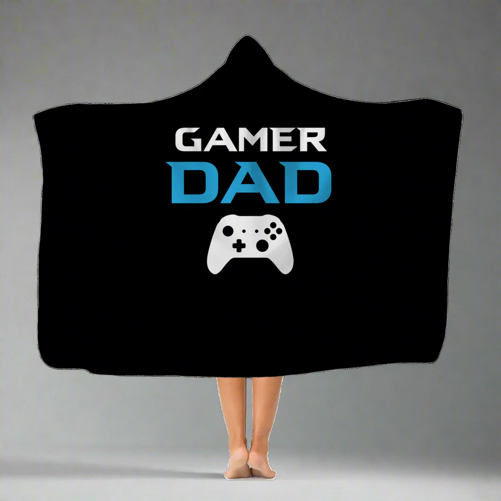 Gamer Dad Classic Adult Hooded Blanket