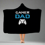 Gamer Dad Classic Adult Hooded Blanket Gamer Dad Classic Adult Hooded Blanket